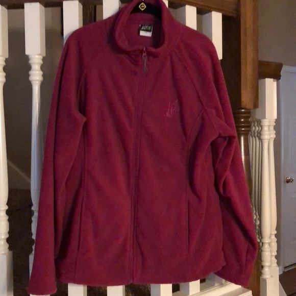 Burgandy Fleece 2xl Paris - Picture 5 of 7